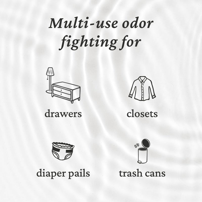 Fresh Wave Original Odor Eliminating & Deodorizing Packs - Bag of 6 & Fresh Pod Case - Safer Odor Relief for Small Spaces, Natural Plant-Based Odor Eliminator, Odor Absorbers for Home - Image 4